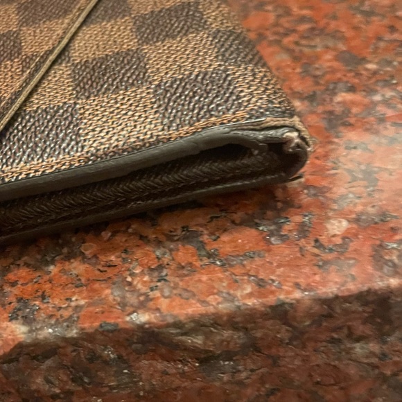 LOUIS VUITTON DAMIER EBENE TRIFOLD WALLET - Picture 16 of 16